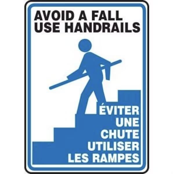 Accuform BILINGUAL SAFETY SIGN NO SMOKING FBMSMK919XL FBMSMK919XL - main